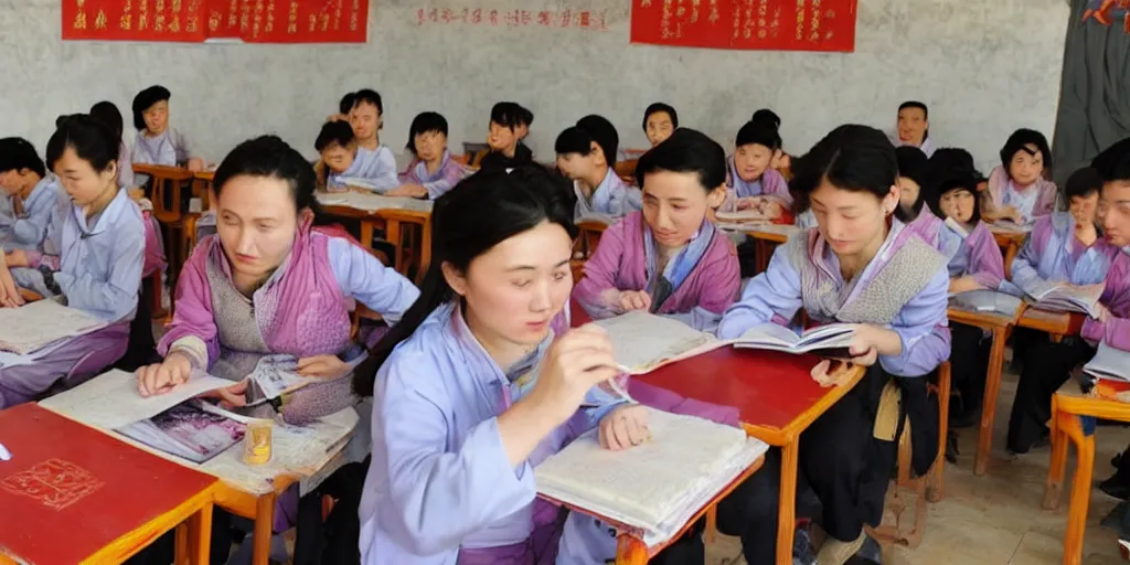 Image similar to a chinese xinjiang re-education centre