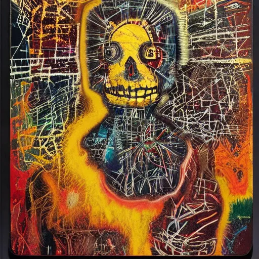 Image similar to deflective fractal boring galaxy rectangle vulture case remoulade wraith, by dan witz and peter paul rubens and jean - michel basquiat, photography, parallax, tarot card