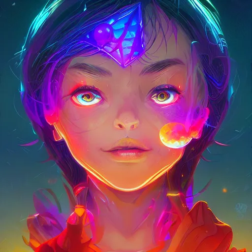 Image similar to skill magic deepdream radiating a glowing aura stuff loot legends stylized digital illustration video game icon artstation lois van baarle, ilya kuvshinov, rossdraws,