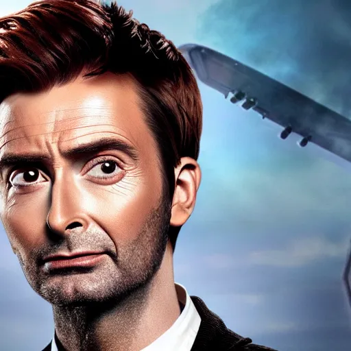 Image similar to david tennant as iron man