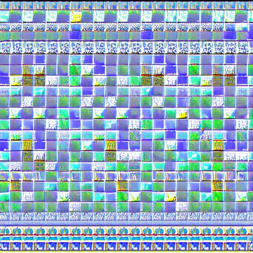 Prompt: blue penguin, snes spritesheet