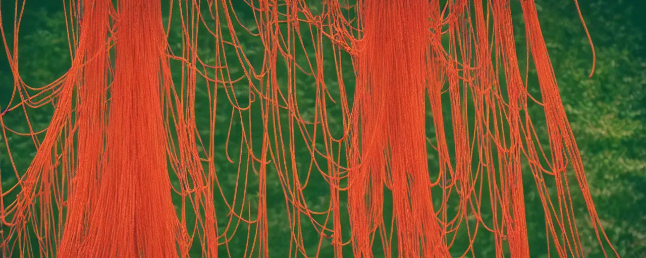 Image similar to a spaghetti tree, fine detail, canon 5 0 mm, in the style wes anderson, kodachrome, retro