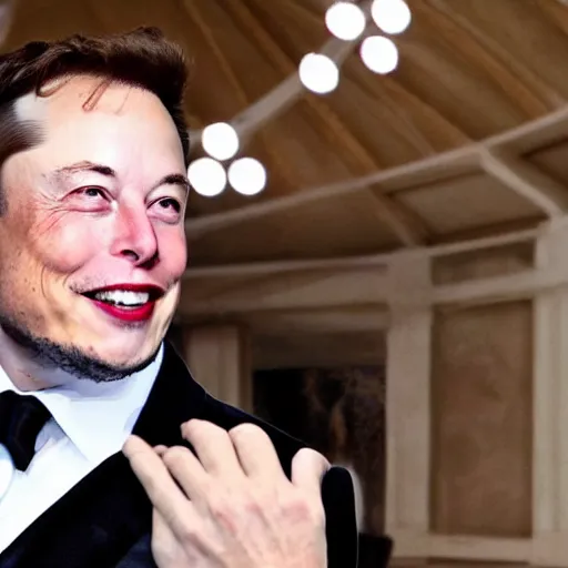 Prompt: elon musk as a disney princess