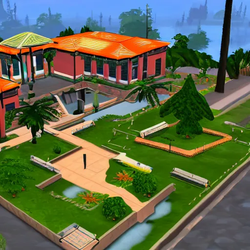 Image similar to monsoon in the sims 2