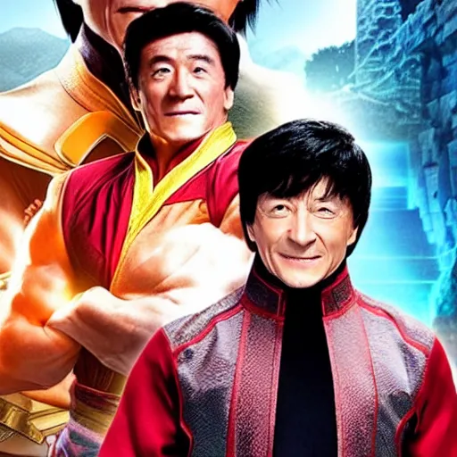 Prompt: Jackie Chan as Shang Chi