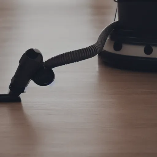 Prompt: A photography of a vacuum