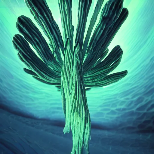 Image similar to alien anemone, amazing octane render, stylized, trending on artstation, glow, nature photography