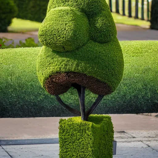 Image similar to f - 2 2, plant sculpture, topiary w - 7 0 4