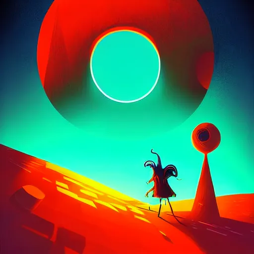 Image similar to curled perspective digital art of free palestina by anton fadeev from nightmare before christmas