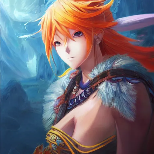 Prompt: anime portrait of Nami as a shaman yedi using dark force to eliminate trump as an anime antagonist by Stanley Artgerm Lau, WLOP, Rossdraws, James Jean, Andrei Riabovitchev, Marc Simonetti, and Sakimichan, trending on artstation