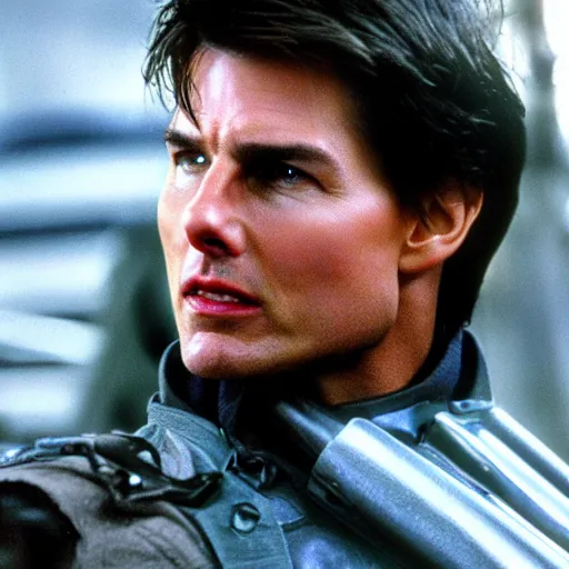 Prompt: tom cruise as the jackal