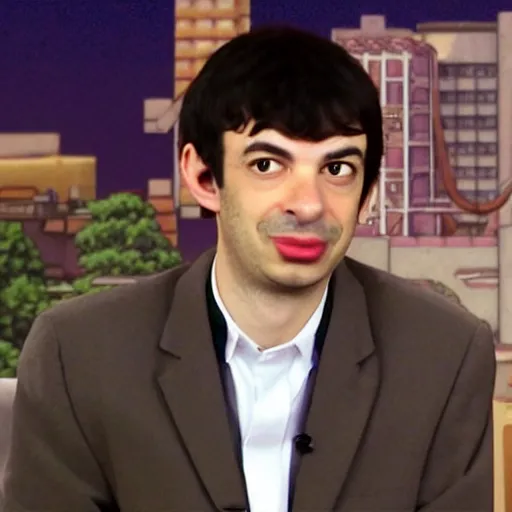 Prompt: Nathan For You, Nathan Fielder, in a studio ghibli anime, spirited away