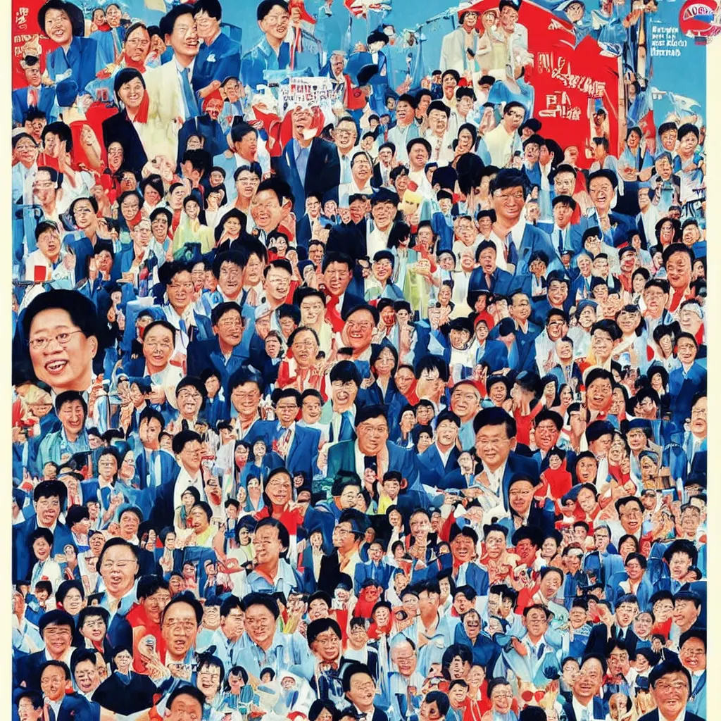 Image similar to a 1 9 9 0 s singaporean government camapign poster