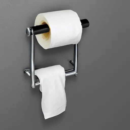 Prompt: thermonuclear toilet roll holder