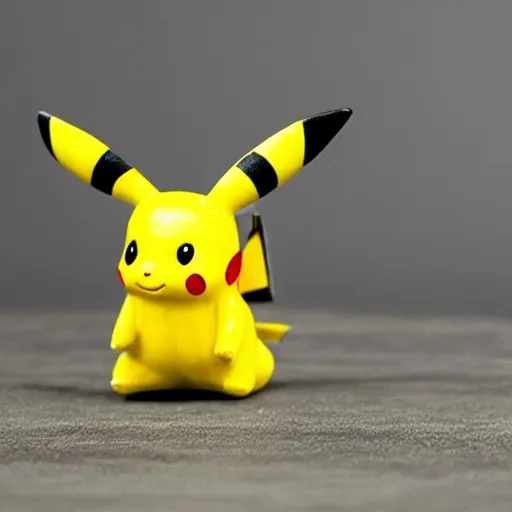 Image similar to isometric pikachu figure