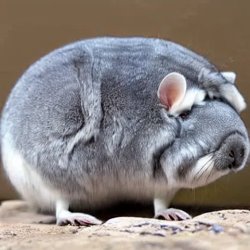 Image similar to chinchilla tardigrade hybrid, furry creature with several legs ( multiple limbs ) and a protective fur coat