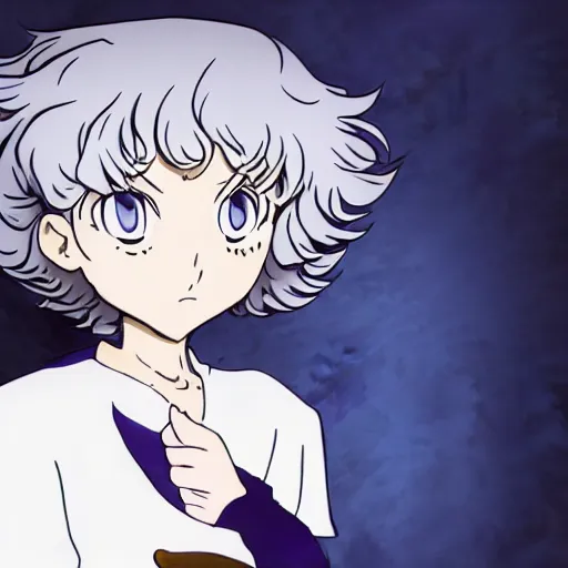 Image similar to Dramatic portrait of Neferpitou.