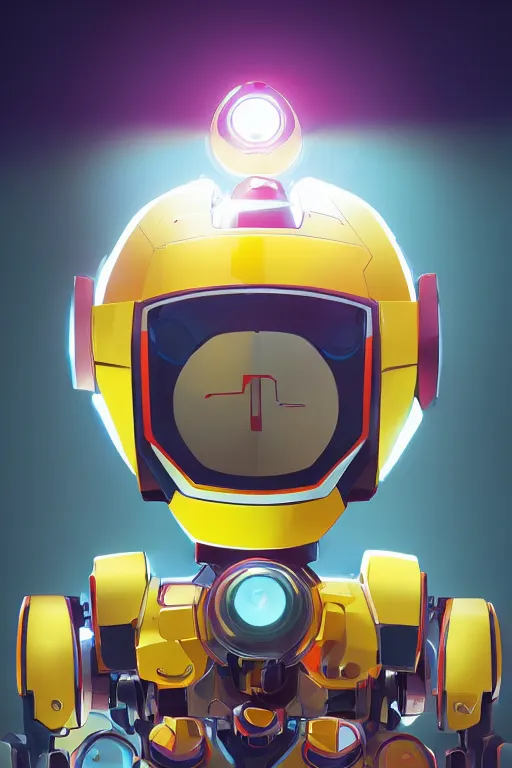 Image similar to metabots medabots medarotto medarot robot minimalist comics helmet mask neon cybereye, behance hd by jesper ejsing, by rhads, makoto shinkai and lois van baarle, ilya kuvshinov, rossdraws global illumination ray tracing hdr radiating a glowing aura