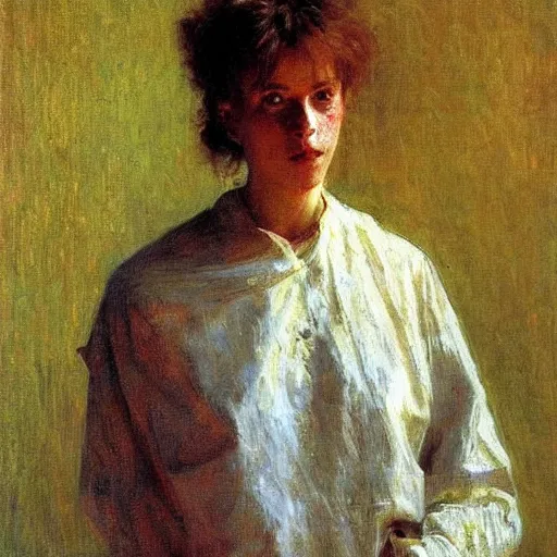 Prompt: chandler by ilya repin