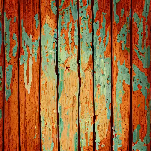 Image similar to digital painted stylized old wood texture by james gilleard, tyler edlin, painterly, digital art, artstation,