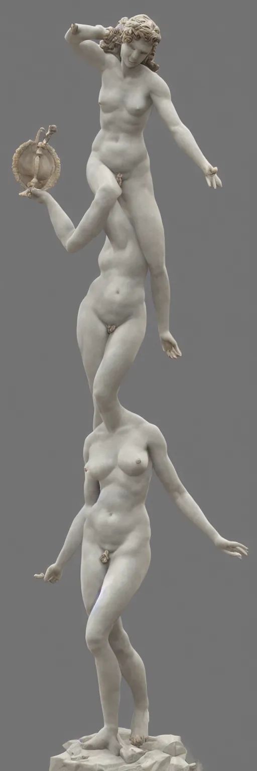 statue of venus callipygian, High definition