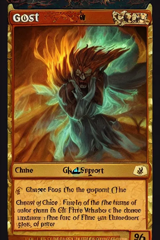 Image similar to Ghost of the Fire Spirit
