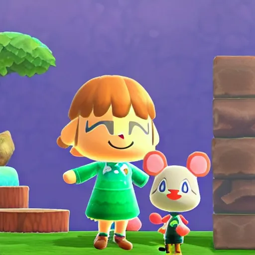 Prompt: Nintendo Animal Crossing profile picture