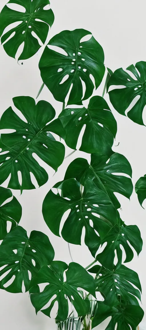 Image similar to psy - fi monstera plant made of magic