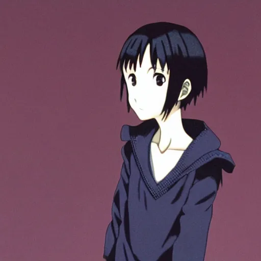 Image similar to lain iwakura