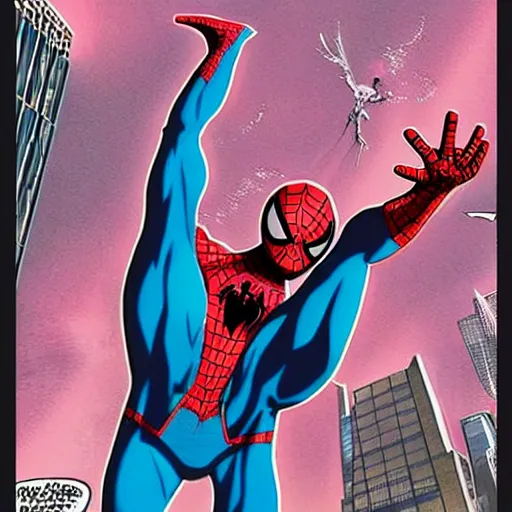 Image similar to futuristic spiderman