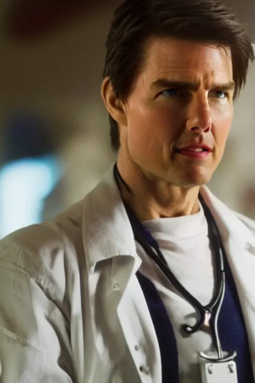 Image similar to Tom Cruise in Doctor Who (2013)