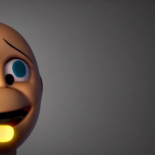 Image similar to Realistic Happy emoji, V-Ray, Unreal engine, 8K, Octane Render, Portrait.