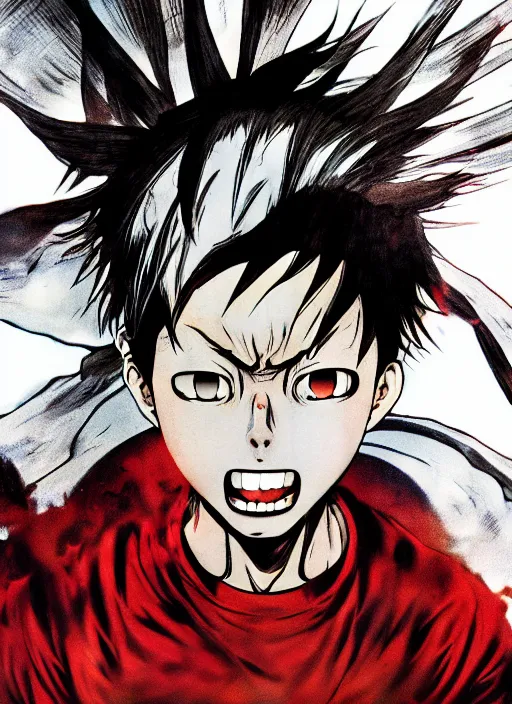 ryuk and kira, death note, anime style, manga, concept, Stable Diffusion