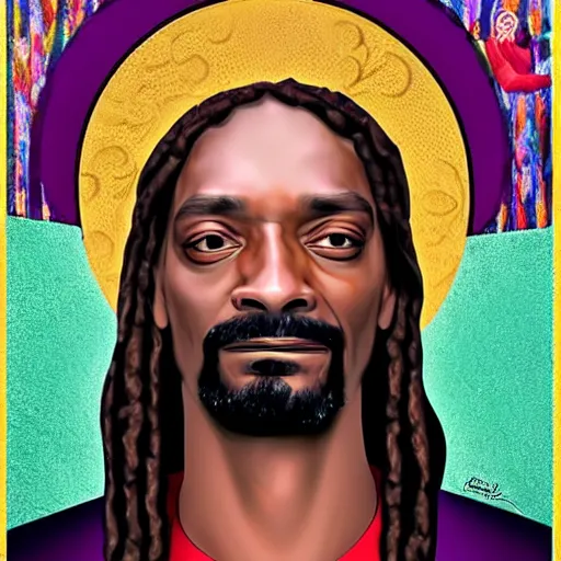 Prompt: snoop dogg as jesus christ photorealistic