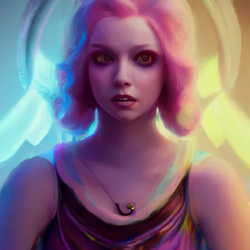 Image similar to Dragonly Princess, huggy wuggy from poppy playtime video game, fullbody, ultra high detailed, glowing lights, oil painting, Greg Rutkowski, Charlie Bowater, Beeple, unreal 5, DAZ, hyperrealistic, octane render, RPG portrait, dynamic lighting, fantasy art, beautiful face