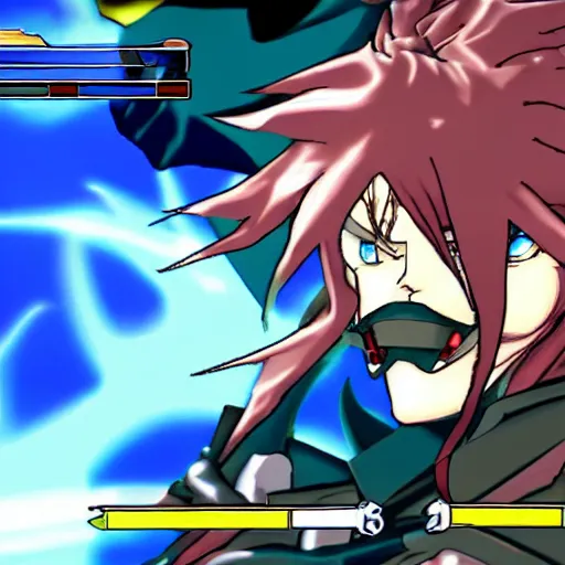 Image similar to Faust from Guilty Gear Strive