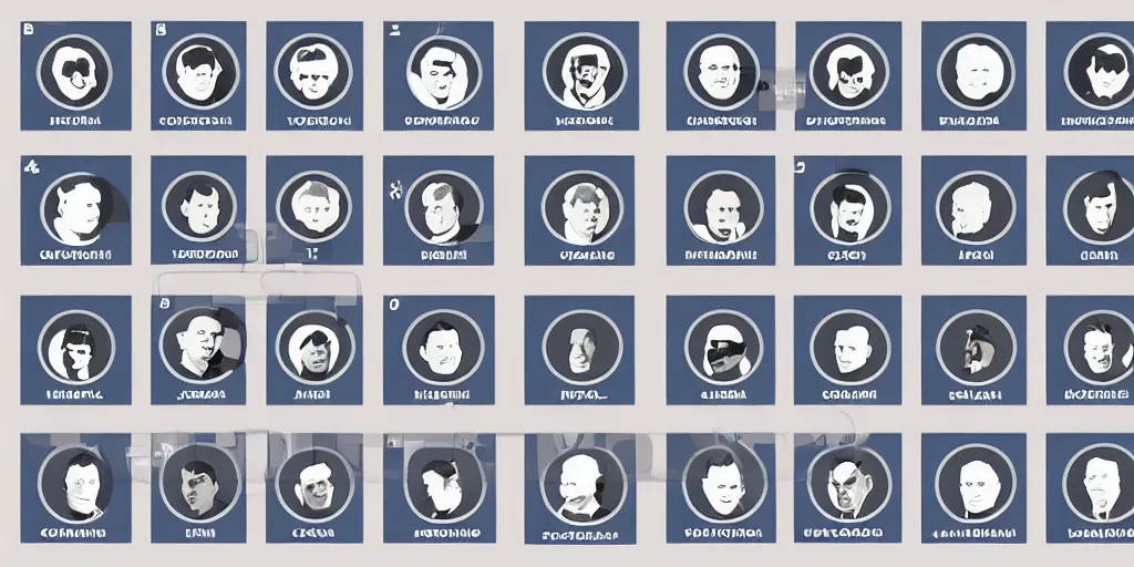 Image similar to british and soviet elections by isotype, organized into 1 chart with 2 0 icons showing the comparison across governing bodies