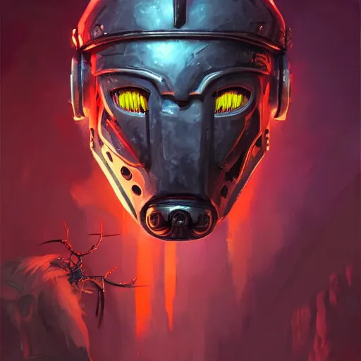 Image similar to cyberpunk viking helmet mask warrior goddess robot ninja fantasy, art gta 5 cover, official fanart behance hd artstation by jesper ejsing, by rhads, makoto shinkai and lois van baarle, ilya kuvshinov, ossdraws