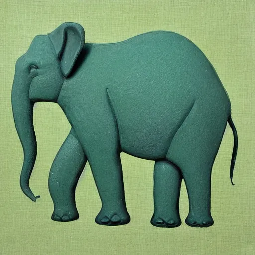 Image similar to green elephant