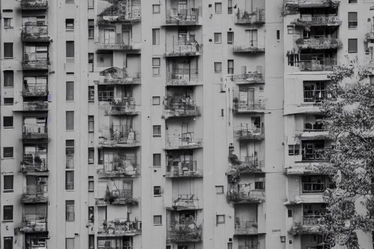 Prompt: apartment building on the moon, Cinematic, 35mm, Wildlife photography,