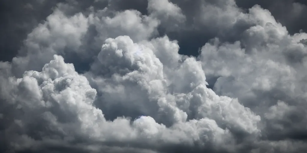 Image similar to realistic cloud on black background photography