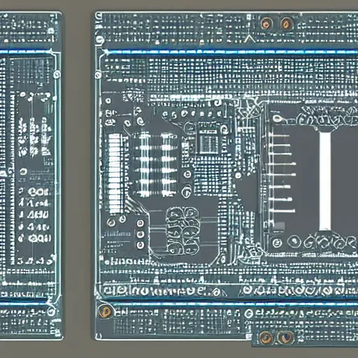 Prompt: a detailed gerber file for a pcb from a teleportation machine