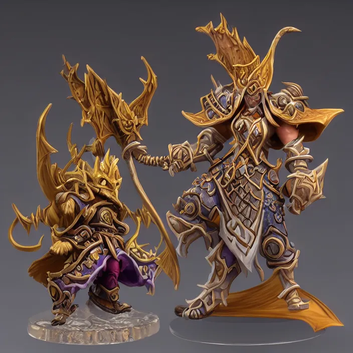 Image similar to nozdormu, an world of warcraft portrait of nozdormu, figurine, detailed