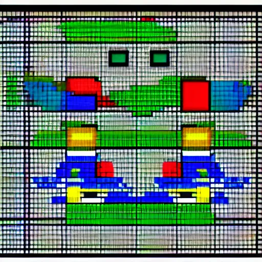 Image similar to apple pixel art