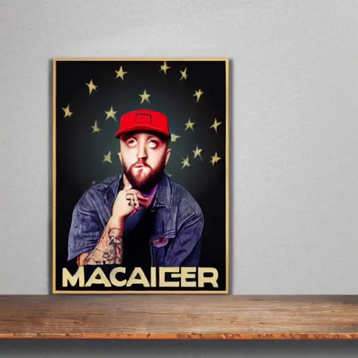 Image similar to rapper mac miller, poster, smooth, movie poster, coloured, sharp focus, 8 k, highly detailed, hd