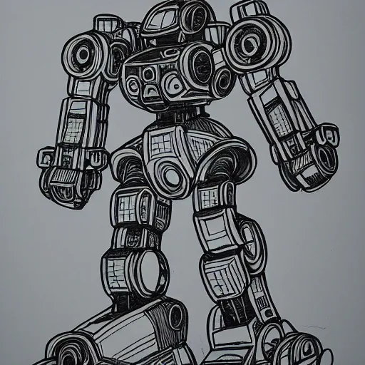 ArtStation - Humanoid Robot Toy Concepts