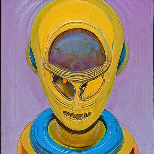 Image similar to alien by wayne thiebaud