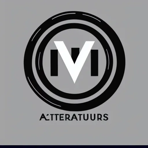 Prompt: simplistic vector logo for a project called aeternus, white background