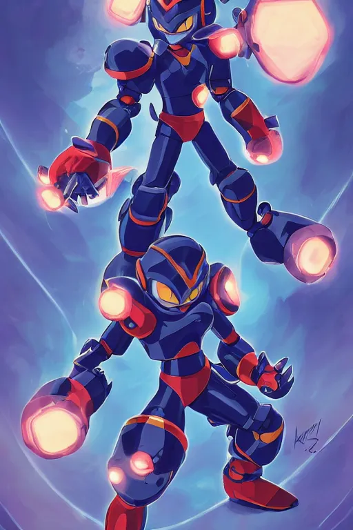 Image similar to robot ninja mask helmet megaman x zero rockman 2 0 2 2 switch game boss legacy collection fanart artsation, art gta 5 comics, behance hd by jesper ejsing, by rhads, makoto shinkai and lois van baarle, ilya kuvshinov, rossdraws global illumination ray tracing