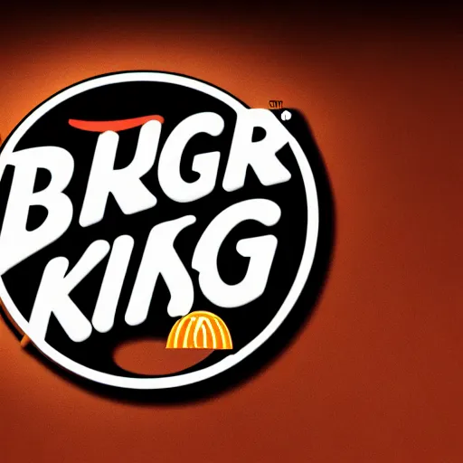 Image similar to burger king logo in metallica font